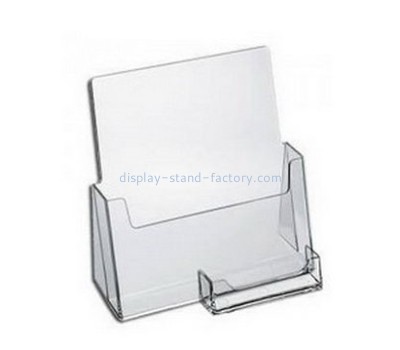 Customized acrylic brochure rack display acrylic stand display holders for flyers NBD-018