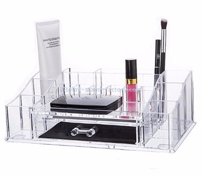 Acrylic display factory custom acrylic makeup tray beauty organizer NMD-066