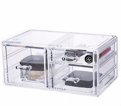 Acrylic display manufacturers custom acrylic makeup organizer case NMD-068