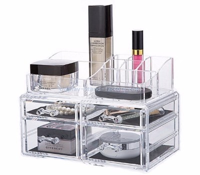 Display stand manufacturers customize acrylic cosmetic makeup organizer for countertop NMD-162