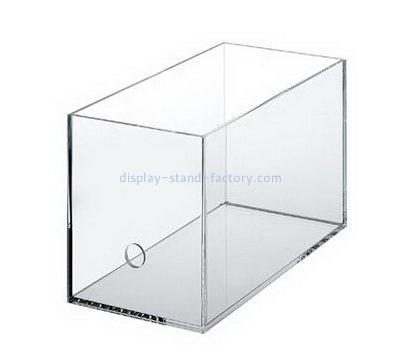 Display case manufacturers custom made plastic display case acrylic 5 sided box NAB-113