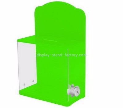 Acrylic display factory customized cute suggestion ballot box NAB-155