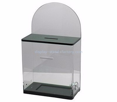 Acrylic display manufacturers customized voting suggestion ballot box BB-158