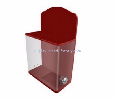 China acrylic manufacturer customized suggestion ballot box NAB-161