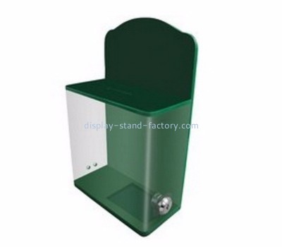 Display case manufacturers customized acrylic ballot suggestion box BB-162