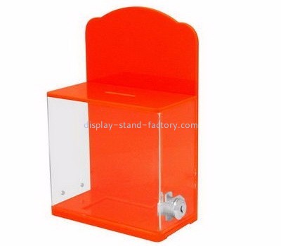 Acrylic products manufacturer customized locking staff suggestion ballot box NAB-167