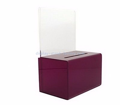 Suggestion box supplier wholesale acrylic election ballot boxes NAB-169