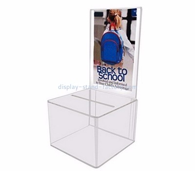 Suggestion box supplier customized transparent acrylic suggestion box NAB-189