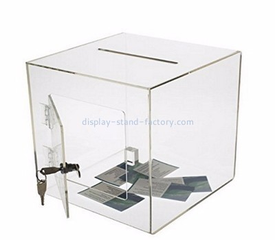 Acrylic plastic manufacturers customized suggestion ballot box NAB-260