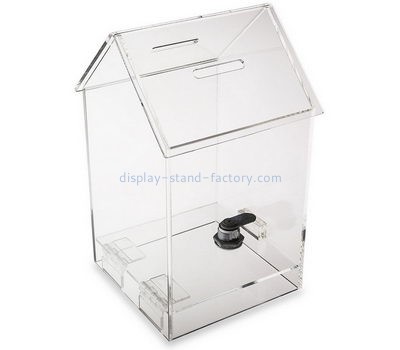 Perspex manufacturers customized lockable suggestion ballot box NAB-268