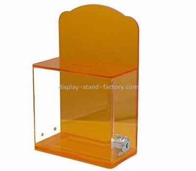 Display case manufacturers customized acrylic suggestion ballot box NAB-273