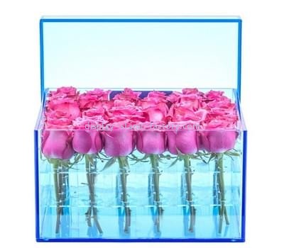 Acrylic items manufacturers customized acrylic rose box NAB-327
