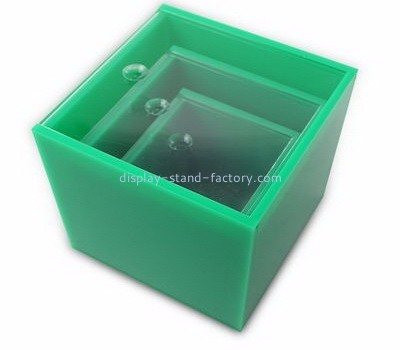 Acrylic manufacturers custom made acrylic storage boxes NAB-348