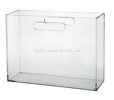 Perspex manufacturers customized large acrylic storage box NAB-352