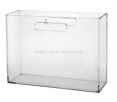 Acrylic display manufacturers custom plastic display magazine holder NBD-151