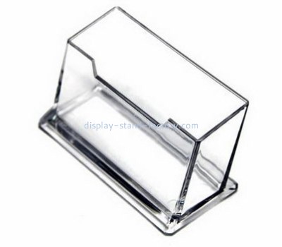 Clear acrylic supplier custom acrylic plastic business card holder NBD-398