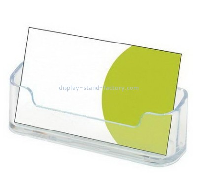 Acrylic supplier custom business card display holders for desk NBD-402