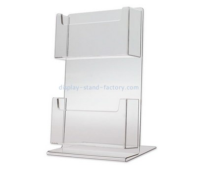 Acrylic display supplier custom plastic acrylic postcard display holders NBD-422
