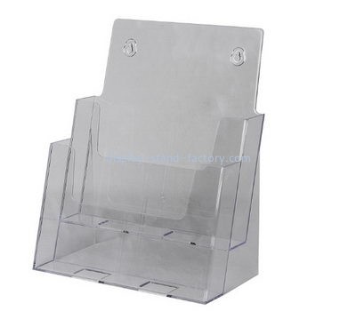 Perspex manufacturers custom acrylic display holders for flyers NBD-427