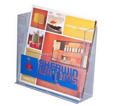 China acrylic manufacturer custom perspex brochure stands holders for sale NBD-430