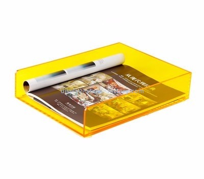 Plastic suppliers custom acrylic plastic folder organizer NBD-442