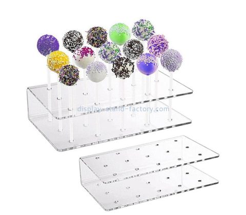 Plexiglass display supplier custom acrylic lollipops display stand holders NFD-394