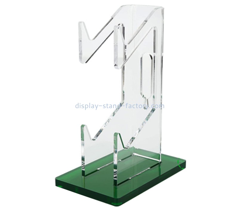 Plexiglass item manufacturer custom acrylic XBOX handle shelf counter display rack NDS-088