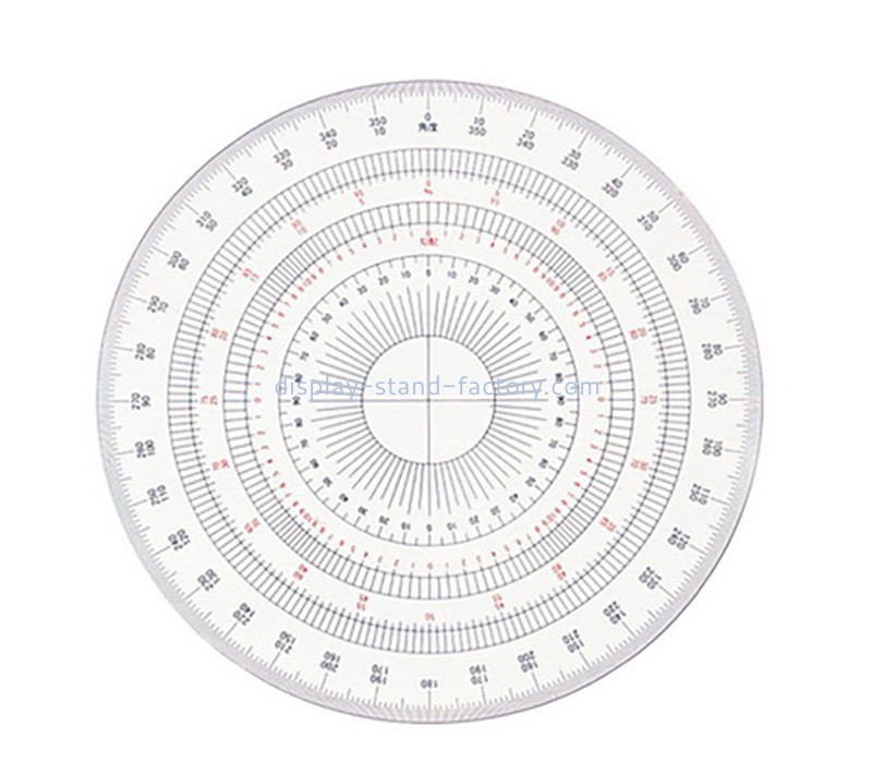 Plexiglass products supplier custom acrylic round template drawing circles NOD-083