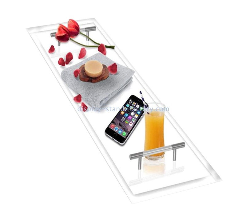 Lucite display supplier custom acrylic bathtub tray STD-415