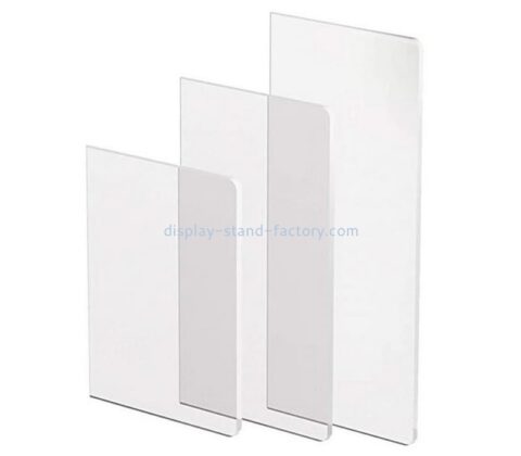 China plexiglass manufacturer custom acrylic icing frosting buttercream smoother scraper NLC-097