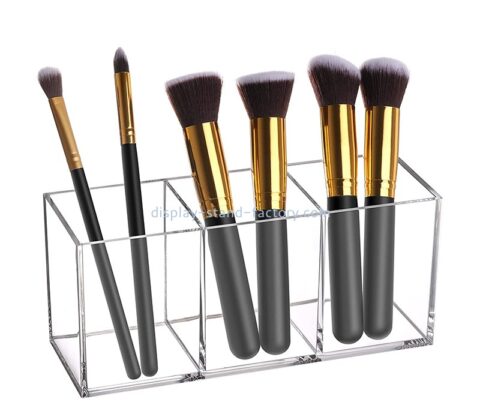 Acrylic display supplier custom plexiglass makeup brush holder organizer NMD-791