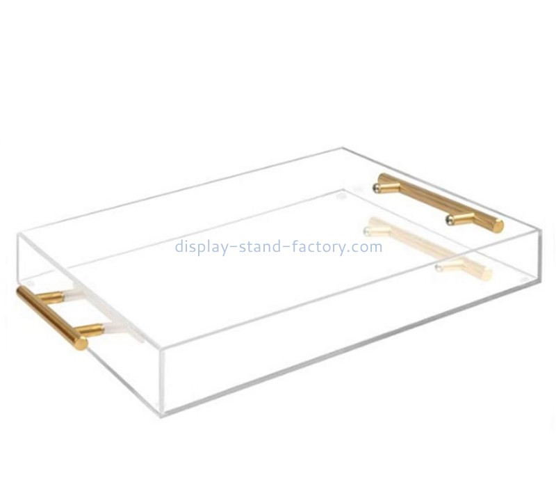 Perspex item supplier custom acrylic tray desktop jewelry storage display props STD-414