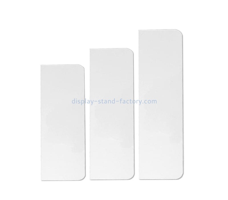 Acrylic display supplier custom plexiglass cake smoother icing scraper buttercream scraper NLC-090