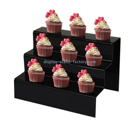 Plexiglass display manufacturer custom acrylic cupcake display riser NFD-370