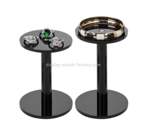 Plexiglass display manufacturer custom acrylic pedestal jewelry display risers watch display stands NJD-252