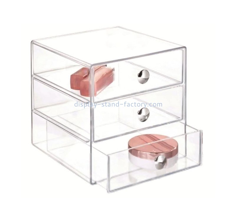 Acrylic supplier custom acrylic drawer box lucite organizer drawer NAB-1583