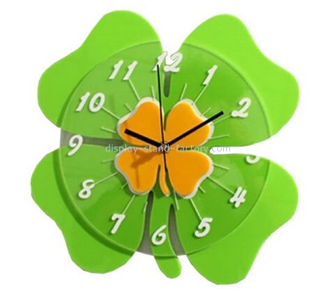 OEM supplier customized fashion design wall acrylic clock panel NOD-056