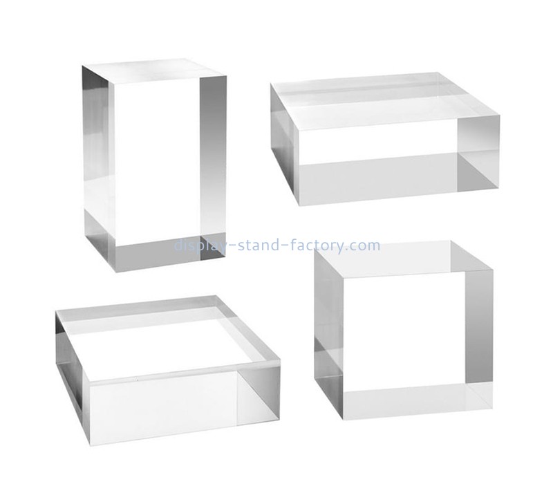 OEM supplier customized acrylic display block lucite display blocks NBL-199