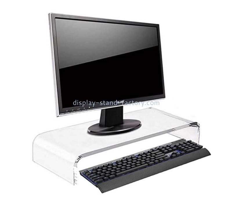 OEM custom acrylic monitor stand holder lucite monitor riser NDS-046