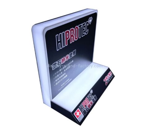 Custom plexiglass luminous display stand LED advertising promotion stand NLD-053