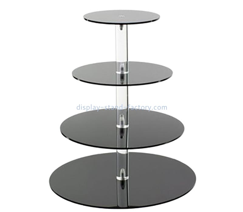 Wholesale custom acrylic 4-tier cake holder NFD-446