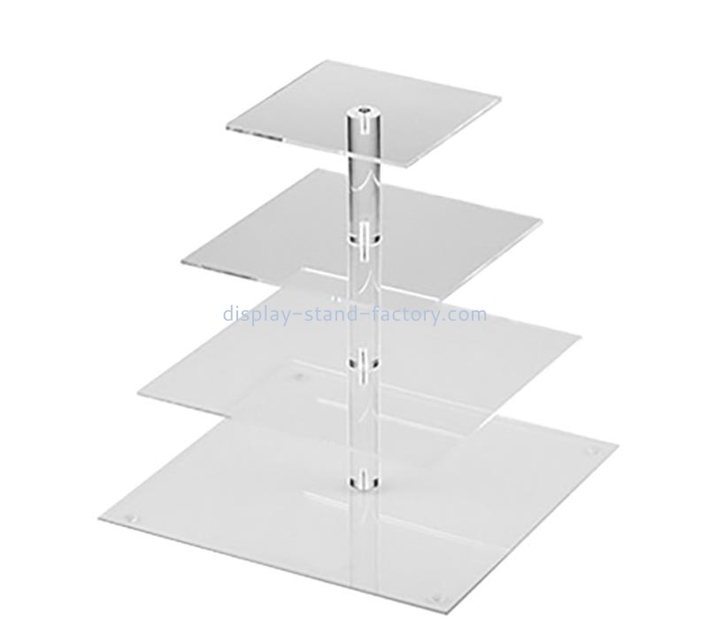 Wholesale custom acrylic cake display tower NFD-444