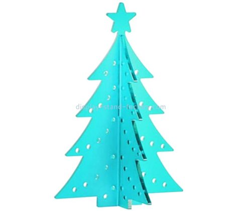 Wholesale custom acrylic christmas tree shape earrings display stands NJD-326