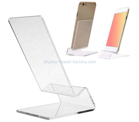 Wholesale custom acrylic desktop phone holder stand NDS-138