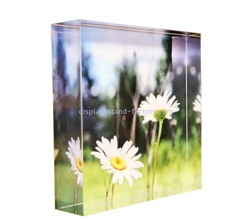 Wholesale custom acrylic UV printing photo block NBL-277