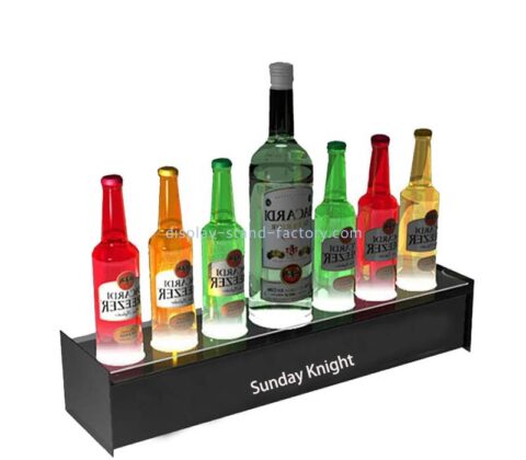 Custom wholesale acrylic wine bottles luminous display props NLD-136