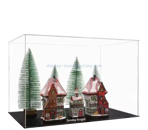 Custom wholesale acrylic model castle display case NAB-1879