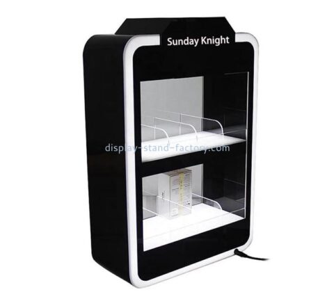 Custom wholesale acrylic retail LED display cabinet NDD-153