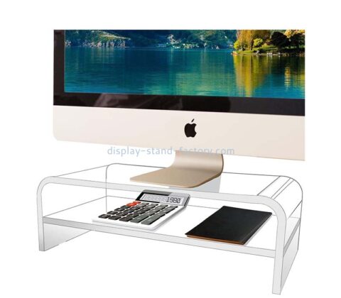 Custom wholesale acrylic computer stand riser NDS-133