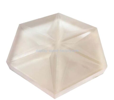 Custom wholesale acrylic 6 divided candy block NBL-267